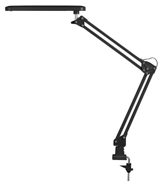 Lampka biurkowa kreślarska Raul czarna LED 6W wys:50cm Rabalux 904636