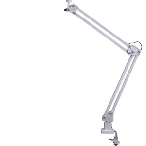 Lampka biurkowa kreślarska Raul srebrna LED 6W wys:50cm Rabalux 904648 Lampka biurkowa kreślarska Raul srebrna LED 6W wys:50cm Rabalux 904648
