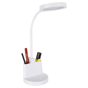 Lampka biurkowa Labor LED stalowa biała 178742 Lampka biurkowa Labor LED stalowa biała 178742