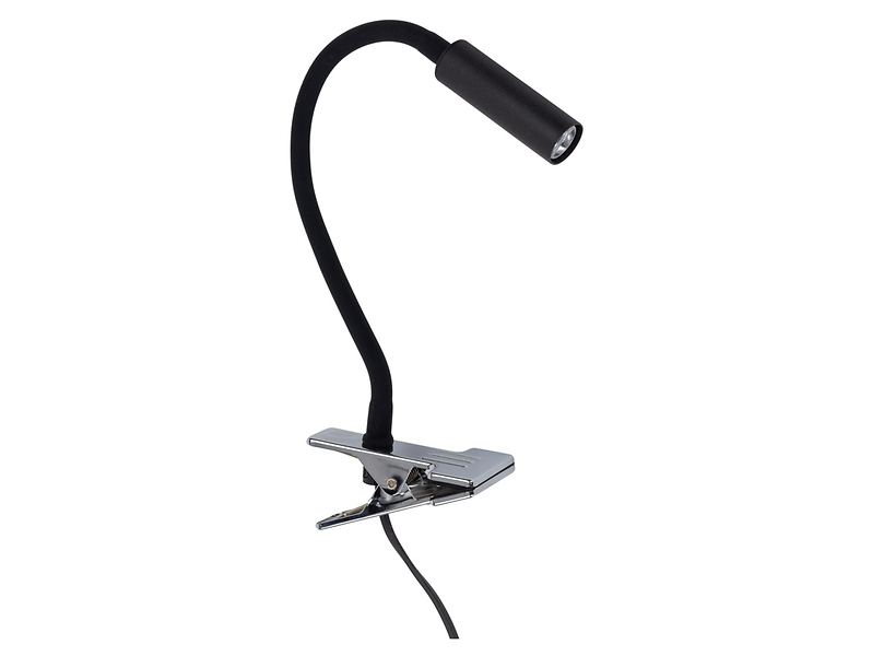 Lampka biurkowa Lagos metalowa czarna 266353