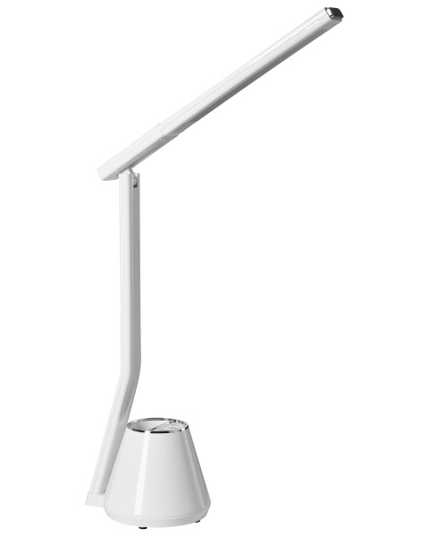 Lampka biurkowa LED organizer na długopisy 3 barwy światła ściemniacz biała 802869