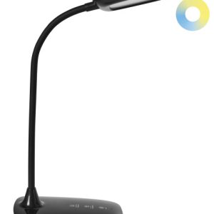 Lampka biurkowa LED regulowana czarna bezstopniowe ściemnianie 802851 Lampka biurkowa LED regulowana czarna bezstopniowe ściemnianie 802851
