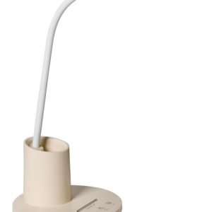 Lampka biurkowa LED regulowana jasnobeżowa bezstopniowe ściemnianie 802874 Lampka biurkowa LED regulowana jasnobeżowa bezstopniowe ściemnianie 802874