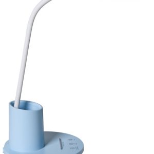 Lampka biurkowa LED regulowana niebieska bezstopniowe ściemnianie 802853 Lampka biurkowa LED regulowana niebieska bezstopniowe ściemnianie 802853