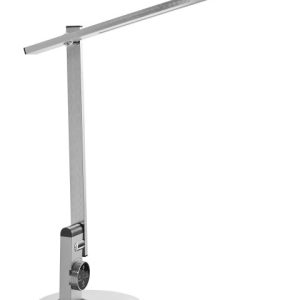 Lampka biurkowa LED regulowana srebrna 10-stopniowe ściemnianie 802878 Lampka biurkowa LED regulowana srebrna 10-stopniowe ściemnianie 802878