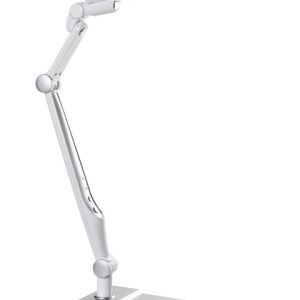 Lampka biurkowa LED regulowana srebrna bezstopniowe ściemnianie 802856 Lampka biurkowa LED regulowana srebrna bezstopniowe ściemnianie 802856