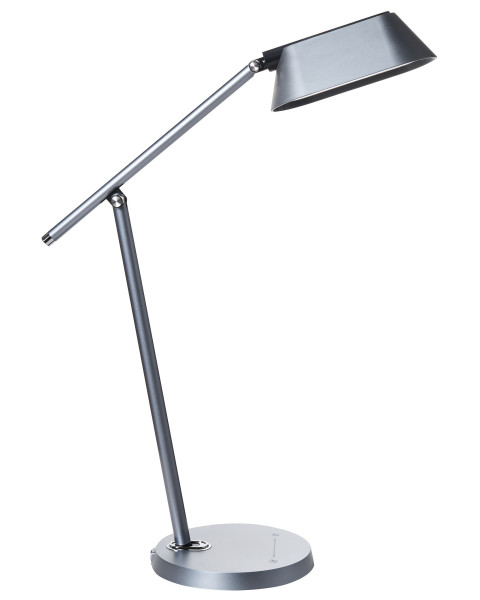 Lampka biurkowa LED regulowana szara bezstopniowe ściemnianie 802859