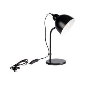 Lampka biurkowa LightLogic LL DZIB TL E27 B 66397 nocna czarna szkolna 5W 957832 Lampka biurkowa LightLogic LL DZIB TL E27 B 66397 nocna czarna szkolna 5W 957832