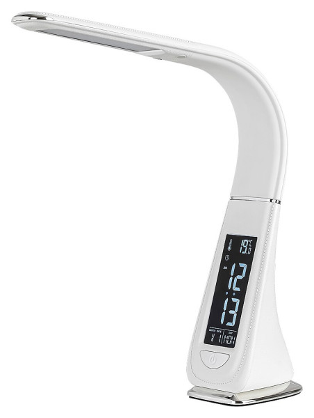 Lampka biurkowa Lionel biała LED 5W Zimna biel wys:33,5cm Rabalux 904822