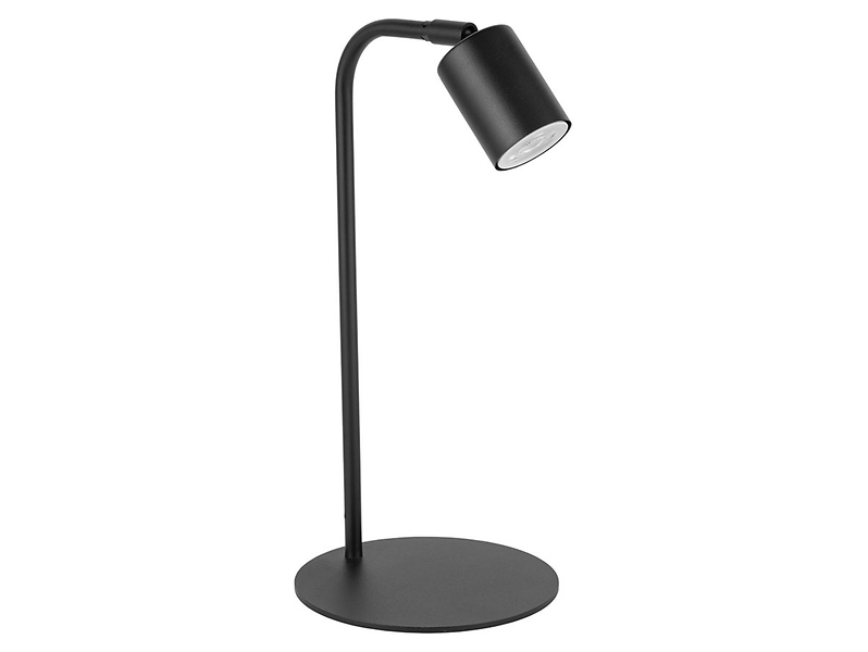 Lampka biurkowa Logan Black metalowa czarna 55788
