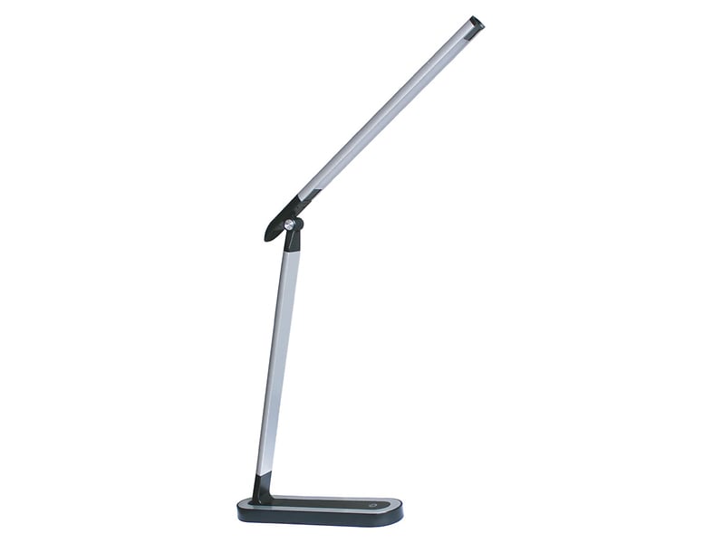 Lampka biurkowa Madera LED ze zmienną barwą światła srebrna 294864