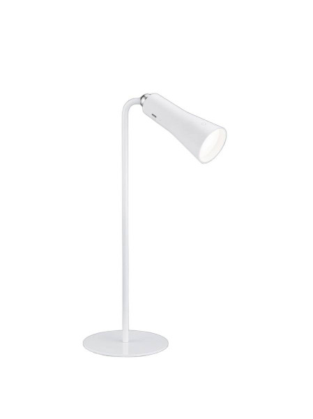 Lampka biurkowa MAXI biała LED 2W Ciepła biel wys:36cm RL 903643