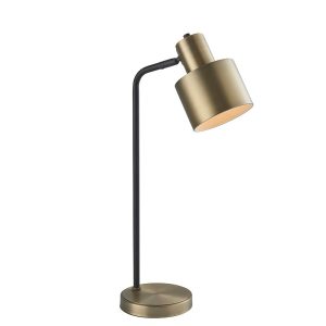 Lampka biurkowa MAYFIELD matowy antyczny mosiężny 1xE27x20W IP20 Endon 1017531 Lampka biurkowa MAYFIELD matowy antyczny mosiężny 1xE27x20W IP20 Endon 1017531