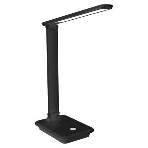 Lampka biurkowa Medan LED ze ściemniaczem czarna 246583 Lampka biurkowa Medan LED ze ściemniaczem czarna 246583