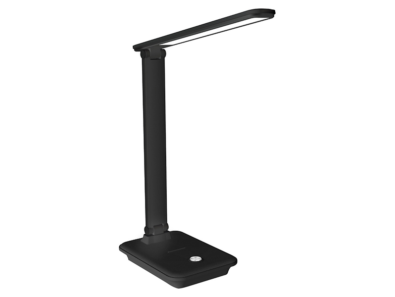 Lampka biurkowa Medan LED ze ściemniaczem czarna 246583