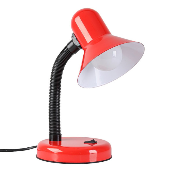 Lampka biurkowa Mentor czerwono czarna metalowa regulowana 1xE27 15W IP20 1042815