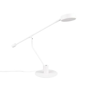Lampka biurkowa minimalistyczna MANDURO biały mat LED 6W wys:64cm Trio 904696 Lampka biurkowa minimalistyczna MANDURO biały mat LED 6W wys:64cm Trio 904696