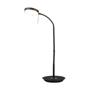 Lampka biurkowa MONZA czarna LED 12W Odcienie bieli wys:57cm Trio 904682