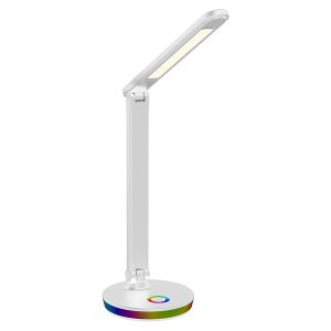 Lampka biurkowa Neptun LED ze zmienną barwą światła biała 294867