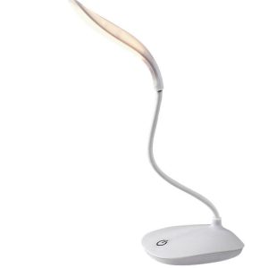Lampka biurkowa nowoczesna BEDI biała LED 2W wys:27cm Rabalux 1017526