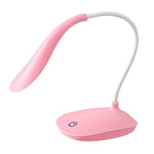 Lampka biurkowa nowoczesna BEDI różowo-biała LED 2W wys:27cm Rabalux 1017528 Lampka biurkowa nowoczesna BEDI różowo-biała LED 2W wys:27cm Rabalux 1017528