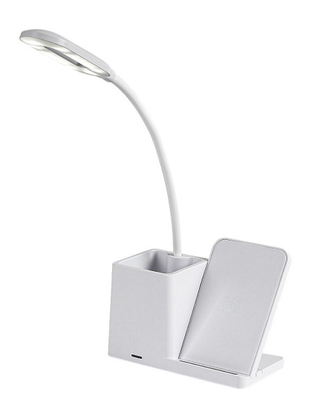 Lampka biurkowa nowoczesna CERIE biała LED 4W wys:30,5cm Rabalux 904603