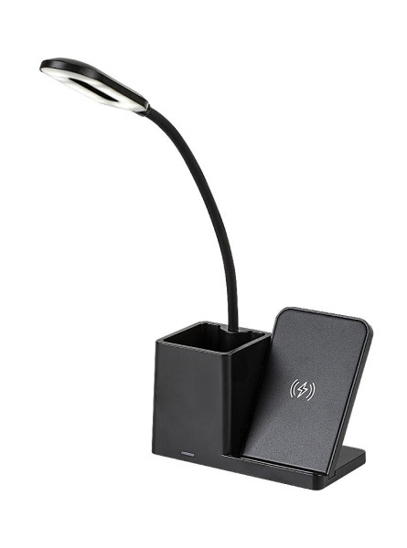 Lampka biurkowa nowoczesna CERIE czarno-biała LED 4W wys:30,5cm Rabalux 904926