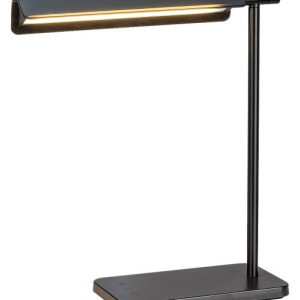Lampka biurkowa nowoczesna Horus czarna LED 7W wys:32,5cm Rabalux 904710 Lampka biurkowa nowoczesna Horus czarna LED 7W wys:32,5cm Rabalux 904710