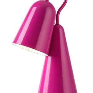 Lampka biurkowa nowoczesna magenta RABAL 1xE14x40W wys:35cm Rabalux 1017444 Lampka biurkowa nowoczesna magenta RABAL 1xE14x40W wys:35cm Rabalux 1017444
