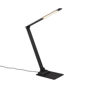 Lampka biurkowa nowoczesna Travis czarna LED 6W wys:71,9cm Trio 903635 Lampka biurkowa nowoczesna Travis czarna LED 6W wys:71,9cm Trio 903635