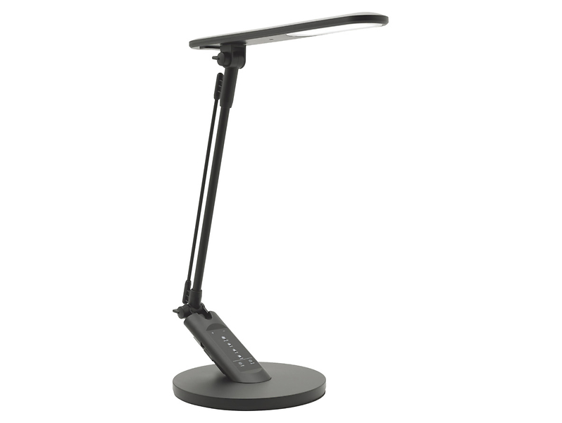 Lampka biurkowa Optimum ze zmienną barwą światła czarna 294862