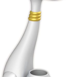 Lampka biurkowa PIESEK biała LED 6W Odcienie bieli wys:40cm Kaja 1017488 Lampka biurkowa PIESEK biała LED 6W Odcienie bieli wys:40cm Kaja 1017488