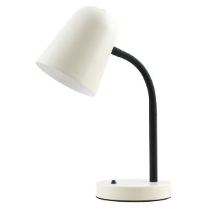 Lampka biurkowa Prato metalowa biała 209830 Lampka biurkowa Prato metalowa biała 209830