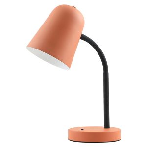 Lampka biurkowa Prato metalowa pomarańczowa 209832 Lampka biurkowa Prato metalowa pomarańczowa 209832