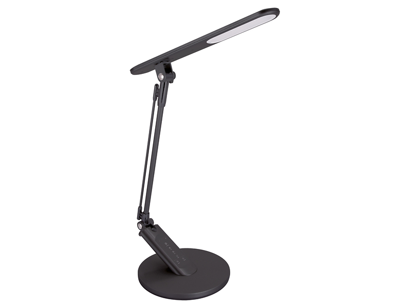 Lampka biurkowa Ramzes LED stalowa czarna 178761