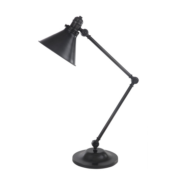 Lampka biurkowa retro stary brąz Provence 1xE27x60W wys:66cm Elstead 904655