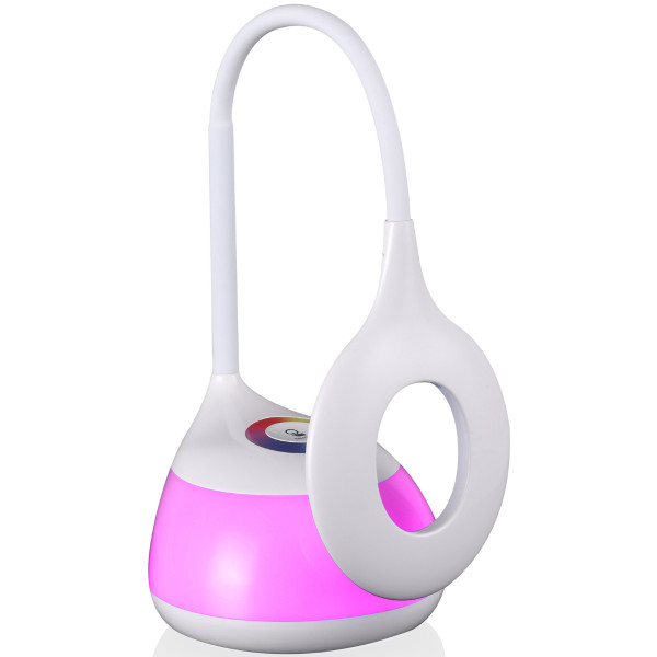 Lampka biurkowa RGB GALACTIC biała LED 5W wys:48cm Polux 904807
