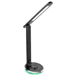 Lampka biurkowa RGB JACEY czarno-biała LED 6W wys:49cm Rabalux 904608 Lampka biurkowa RGB JACEY czarno-biała LED 6W wys:49cm Rabalux 904608