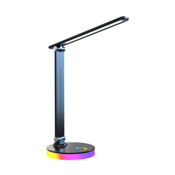 Lampka biurkowa RGB SM-606 czarna LED 5W wys:28,5cm Zuma Line 904615