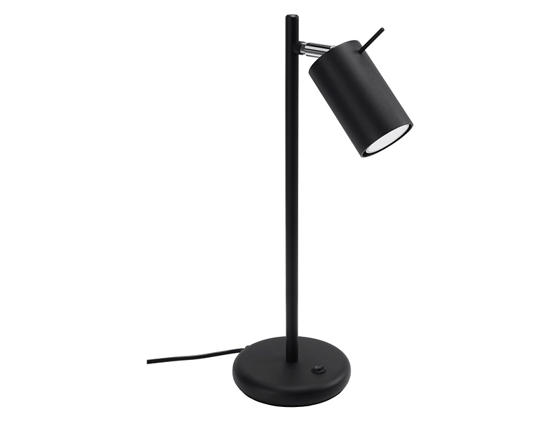Lampka biurkowa Ring stalowa czarna 52632
