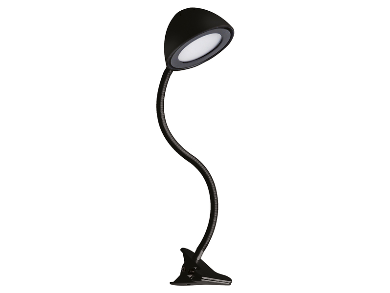 Lampka biurkowa Roni LED stalowa czarna 178616
