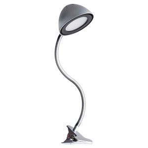 Lampka biurkowa Roni LED stalowa srebrna 178634 Lampka biurkowa Roni LED stalowa srebrna 178634