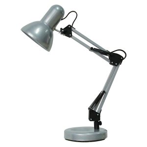 Lampka biurkowa Samson stalowa szara 46241 Lampka biurkowa Samson stalowa szara 46241