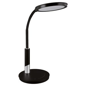 Lampka biurkowa Samuel LED aluminiowa czarna 178759 Lampka biurkowa Samuel LED aluminiowa czarna 178759