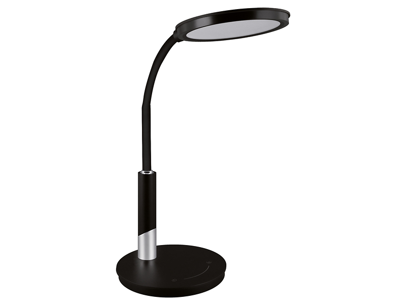 Lampka biurkowa Samuel LED aluminiowa czarna 178759