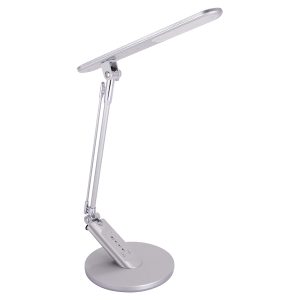Lampka biurkowa Samuel LED aluminiowa srebrna 178753 Lampka biurkowa Samuel LED aluminiowa srebrna 178753