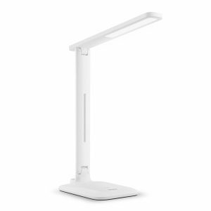 Lampka biurkowa ściemnialna biała LED 5W Odcienie bieli wys:33,3cm Videx 904848 Lampka biurkowa ściemnialna biała LED 5W Odcienie bieli wys:33,3cm Videx 904848
