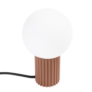 Lampka biurkowa SFERA mocco-biały 1xG9x8W wym:19x12x12cm IP20 Pure Lume 1017734 Lampka biurkowa SFERA mocco-biały 1xG9x8W wym:19x12x12cm IP20 Pure Lume 1017734