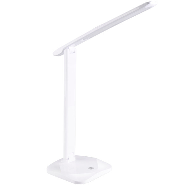 Lampka biurkowa TOLEDO biała LED 8W Odcienie bieli wys:40cm Polux 904602