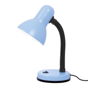 Lampka biurkowa turkusowo-czarna CARIBA 1xE27x25W wys:30cm Kaja 904902 Lampka biurkowa turkusowo-czarna CARIBA 1xE27x25W wys:30cm Kaja 904902